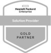 HPE Gold Partner White&Grey
